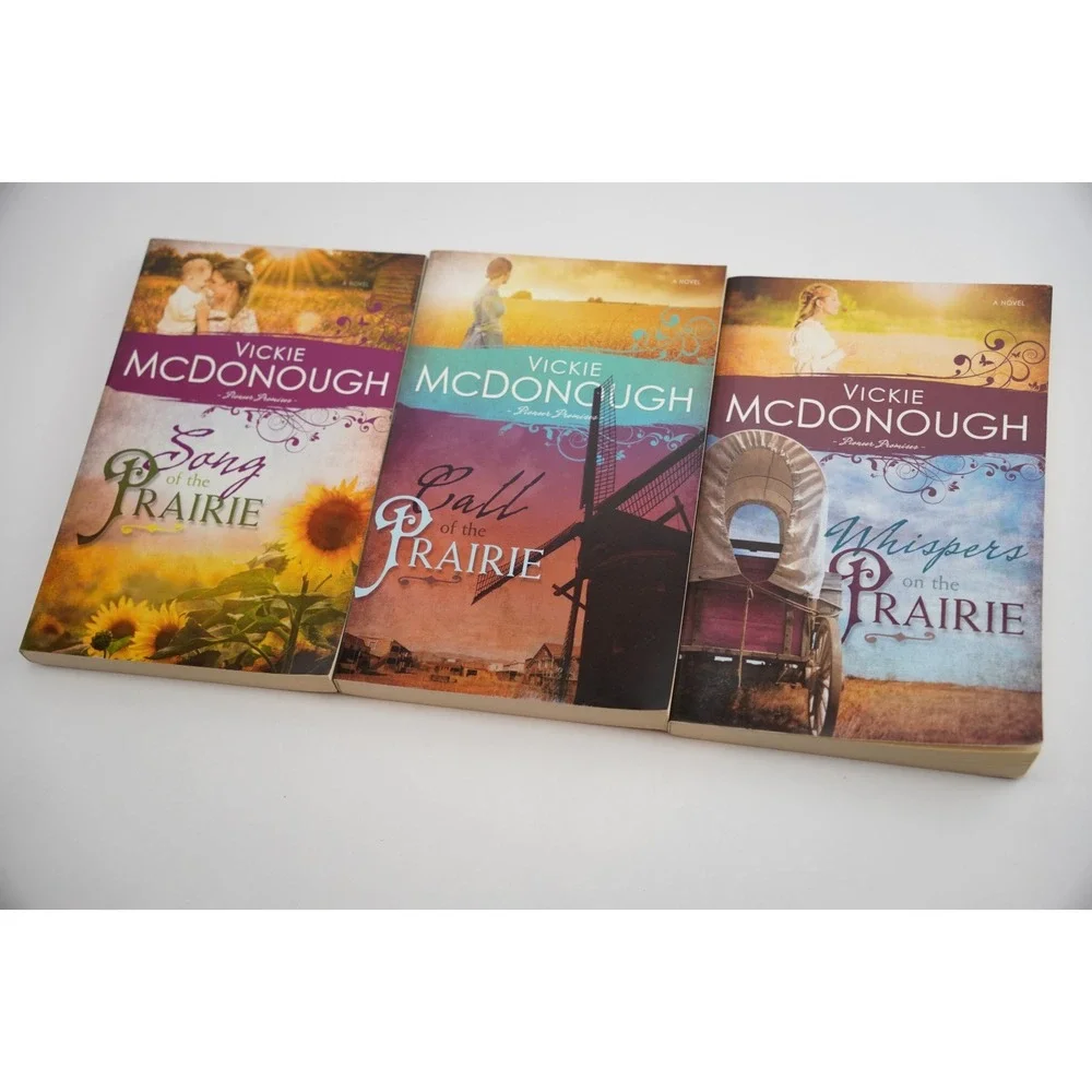 Complete Set Series Pioneer Promises‎ 3 books by Vickie McDonough Prairie